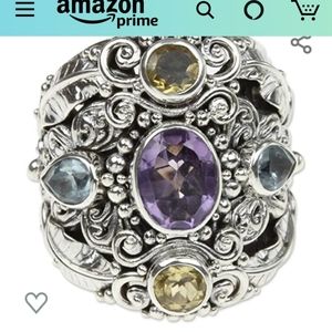 Multi-Gemstone ring.